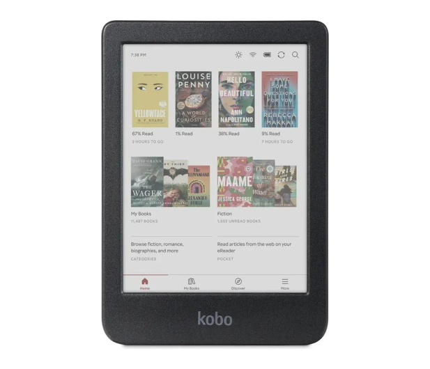 Kobo Clara Colour czarny 16GB - 1543268 - zdjęcie 2